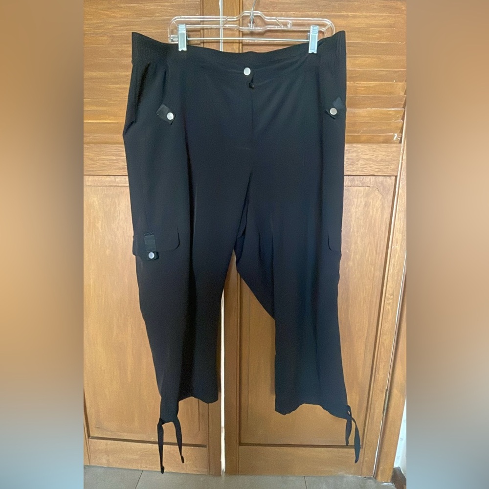 Elegant Black Women's Capris